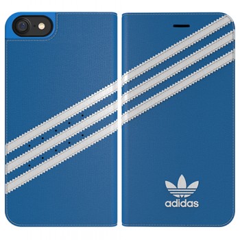 Bao da iPhone 7 Adidas Booklet Case (Xanh Dương)